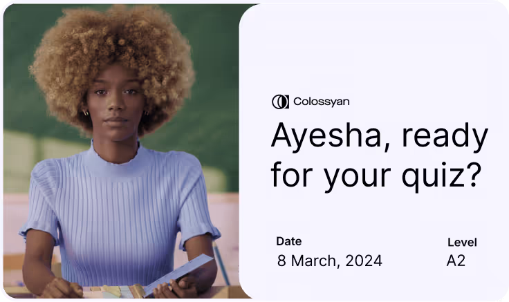 Personalized video variables in the Colossyan editor