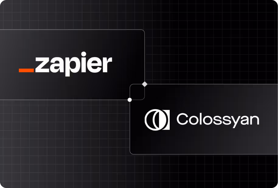 Zapier trigger that creates a Colossyan video